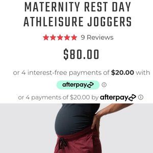 Born Primitive maternity joggers